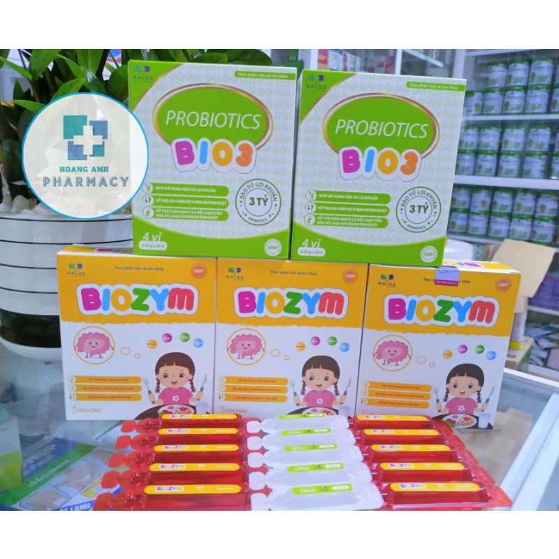 Bộ đôi Probiotics Bio3 và Biozym giúp bé ăn ngủ ngon tăng cân tăng đề kháng