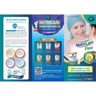 Sữa Nutricare Fine 900g (dinh dưỡng y học cho người ung thư)