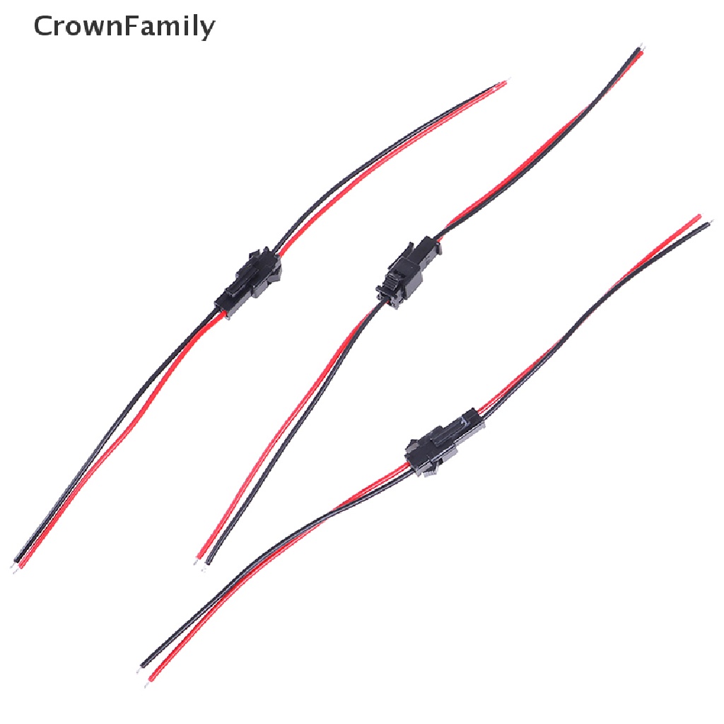 Set 10 cặp đầu nối dây cáp 2pin 10cm chuyên dụng