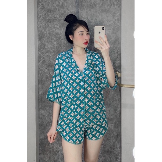 Bộ Cánh Dơi Pizama Vải Cao Cấp Hoạ Tiết Mới | BigBuy360 - bigbuy360.vn