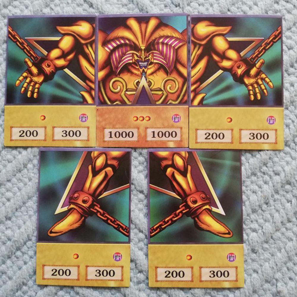 Bộ Sưu Tập Thẻ Bài Trò Chơi Ma Thuật Yu-Gi-Oh Exodia Cổ Điển DIY
