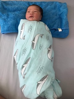 Khăn xô đa năng cho bé 1m2x1m2