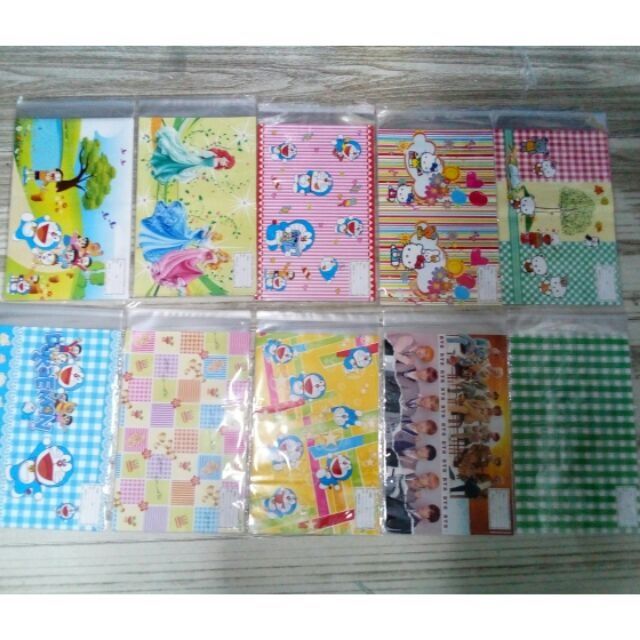 1 xấp Bao tập hình+ bao kính 10 tờ