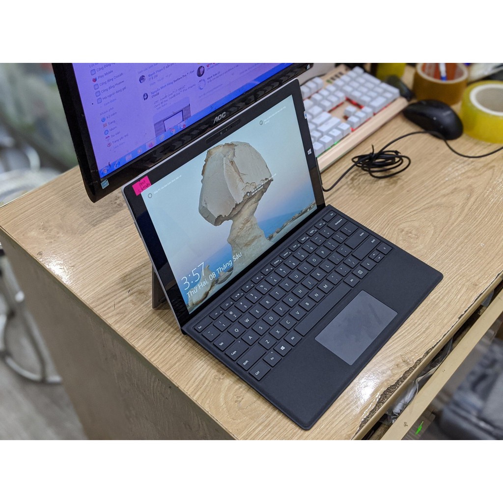 Máy tính bảng Microsoft Surface Pro 3 | Phiên bản 8/256G | Core I5 Khủng | Tại Playmobile | WebRaoVat - webraovat.net.vn