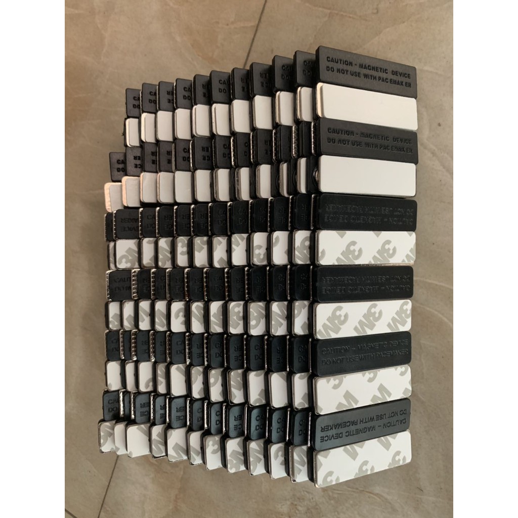 Nam châm cài áo, thẻ cài tên nam châm hàng chuẩn đẹp, 1 nút, 2 nút, 3 nút