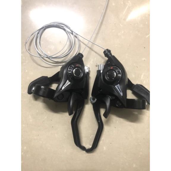 Tay bấm xả , tay thắng 3-8 shimano