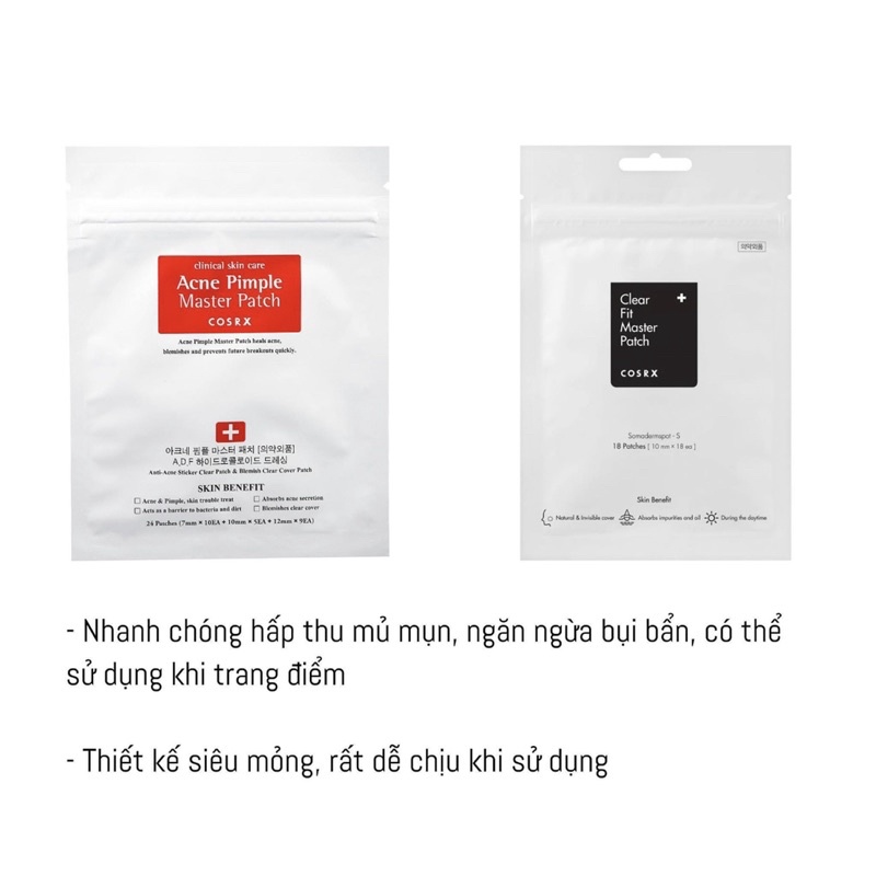 Miếng Dán Ngừa Mụn COSRX 24 Miếng