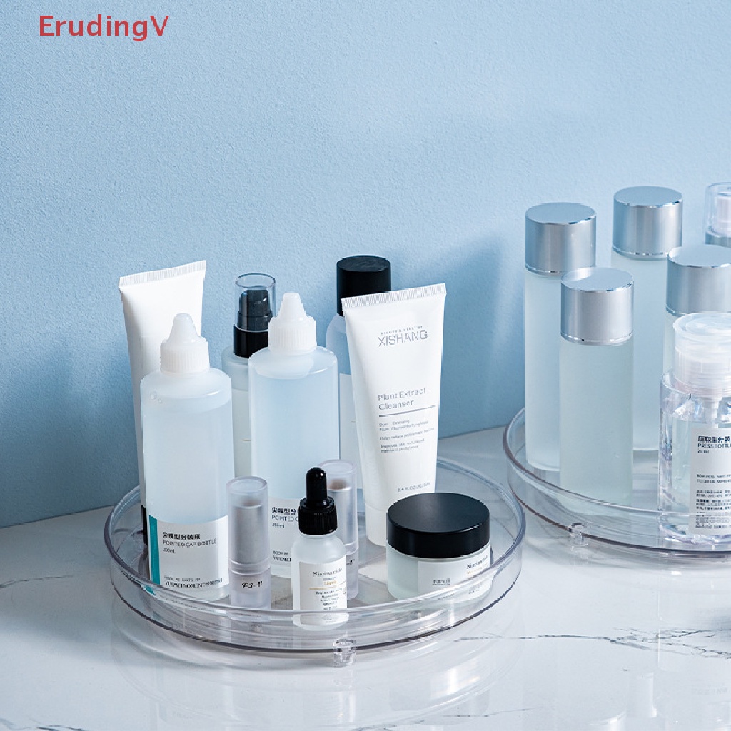 Khay Đựng Đồ Uống / Mỹ Phẩm Xoay 360 Độ Tiện Dụng