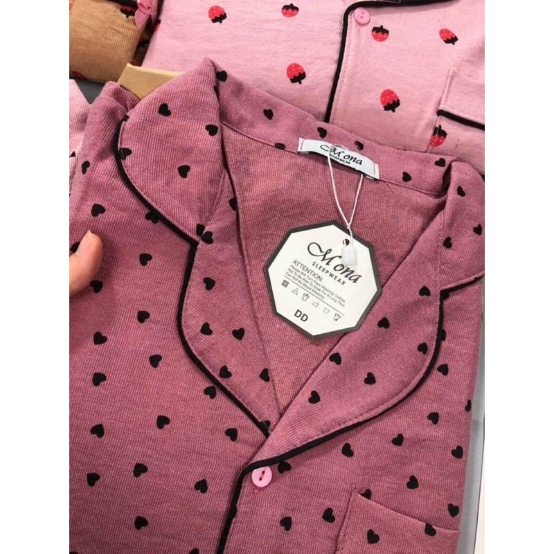 Bộ Nhung Tăm Tay Dài Cao Cấp - Đồ Bộ Pijama | BigBuy360 - bigbuy360.vn