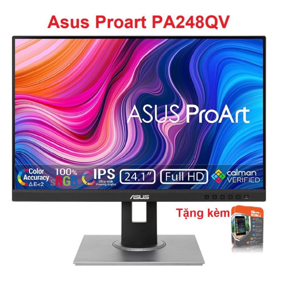 Màn Hình giỏi Asus Proart PA248QV 24.1" IPS WUXGA 100% Srgb 100% Rec.709 (vô địch tầm giá) | BigBuy360 - bigbuy360.vn