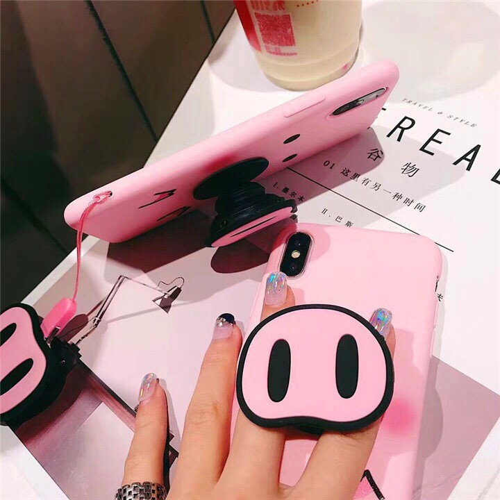 Ốp hình mũi heo Oppo F11 Pro,A1K,Realme 2,C2,Realme 3,A7,A5s,A3s,F9,F7,F5,A83,F1s,A71,A39,A57,A37,A33 ( Neo 7) | BigBuy360 - bigbuy360.vn