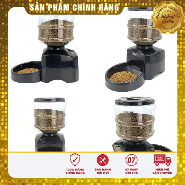 Máy bát ăn hẹn giờ cho ăn tự động 5.5L Có ghi âm gọi ăn