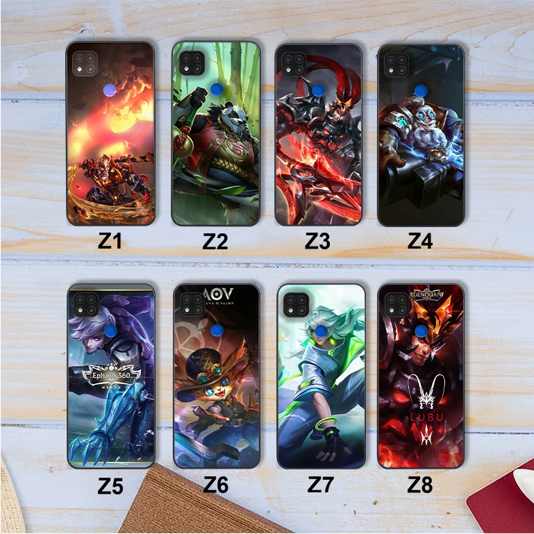 Ốp Xiaomi Redmi 9C in hình tướng  liên quân đẹp , in hình tướng liên quân phong cách đẹp vui nhộn đáng yêu