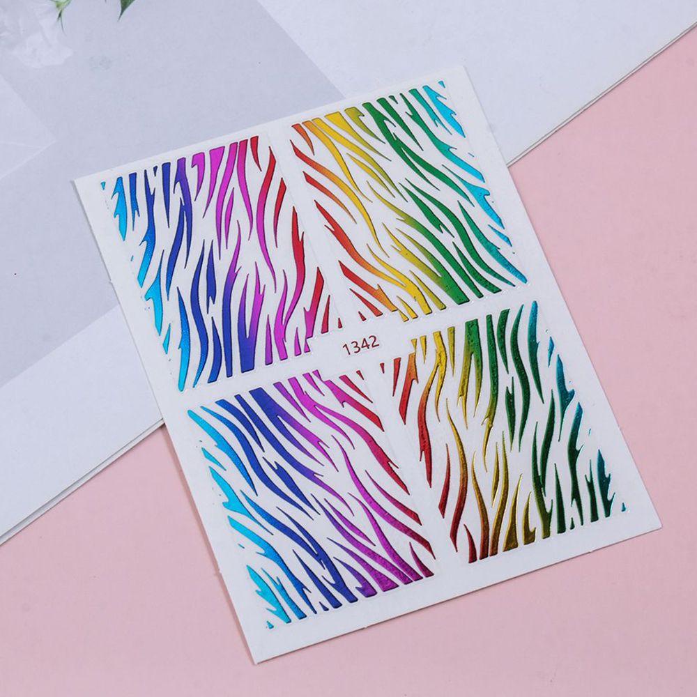 Miếng Dán Trang Trí Móng Tay 3D Bằng Kim Loại Thời Trang