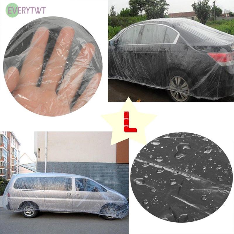 Bạt che phủ xe ô tô bằng nhựa trong suốt chống bụi chống thấm nước cho xe SUV