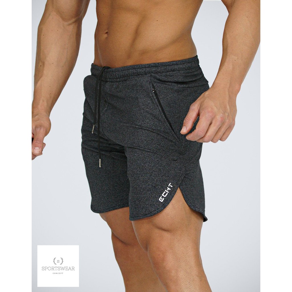 Quần tập gym nam thể thao short Knit Impetus ECHT Sportswear Concept đàn hồi thoải mái khô thoáng thời trang nam tính