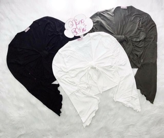 Áo kiểu croptop tay loe