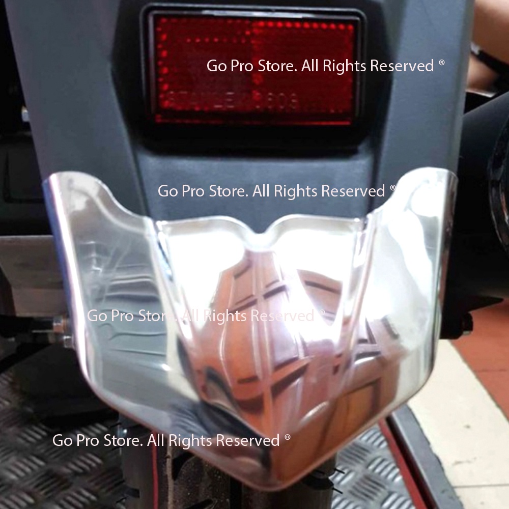 Bộ Ốp Mỏ &amp; Đuôi Dè AIR BLADE 2023 INOX