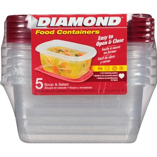 Hộp Đựng Thực Phẩm Diamond Soup & Salad 710ml