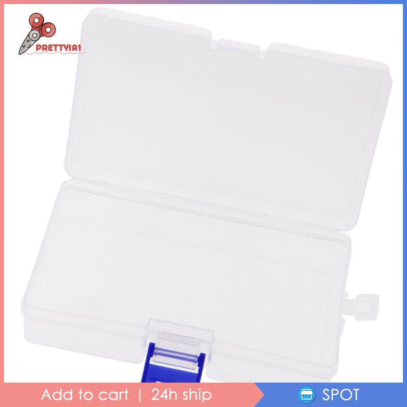 Hộp Nhựa Trong Suốt 19.5x7.8x4cm Có Nắp Đậy Tiện Dụng