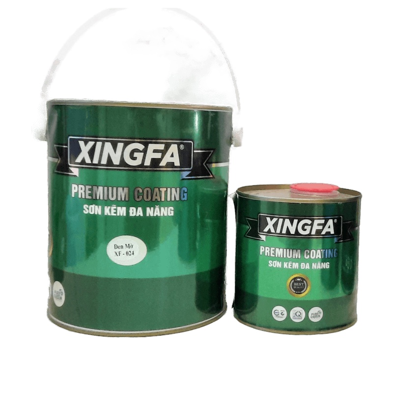 SƠN SẮT MẠ KẼM 2K - 2 THÀNH PHẦN [4Kg/Bộ] - XINGFA