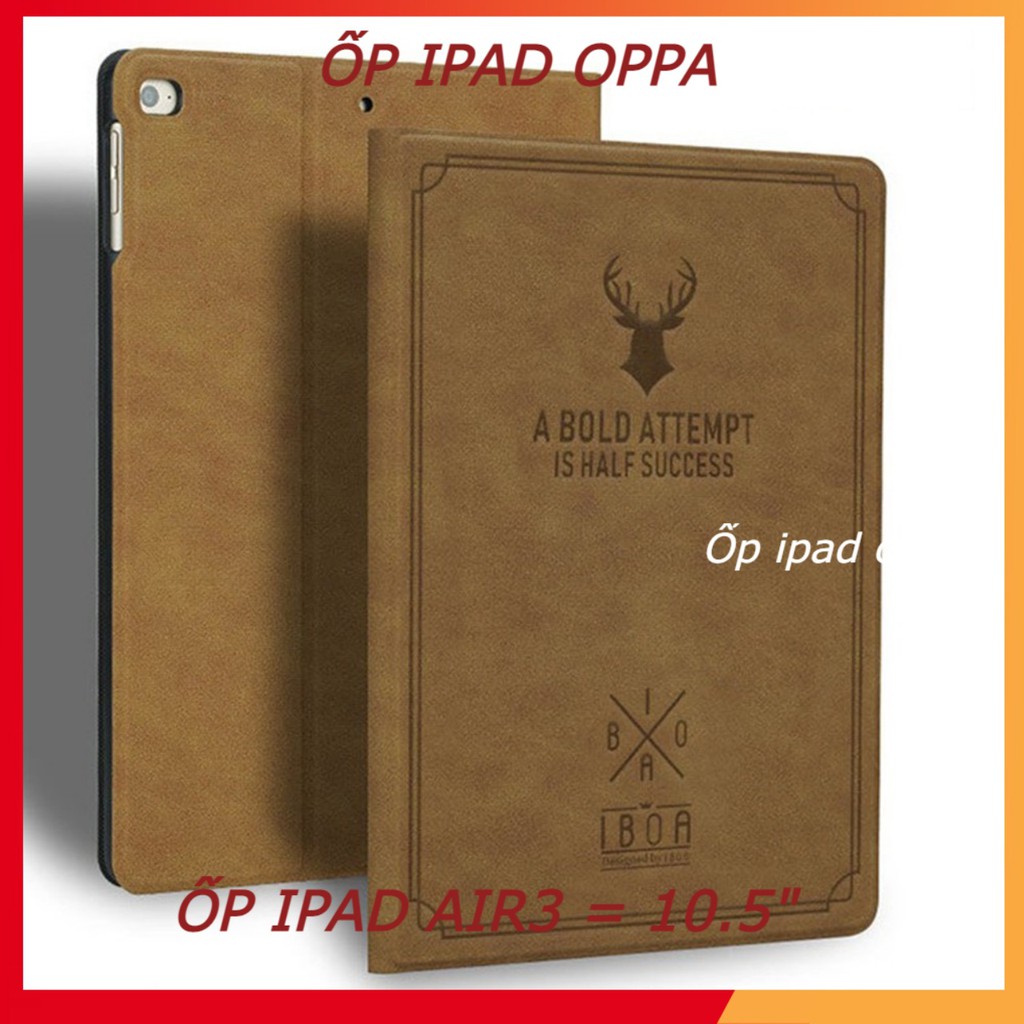 Ốp ipad air 3, bao da ipad air 3 đầu hươu ipad 10.2'' | BigBuy360 - bigbuy360.vn
