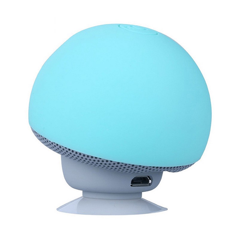 Speaker Mp3 Player Bluetooth Musical Phone Holder Mini Mushroom Stand for Universal smart phone