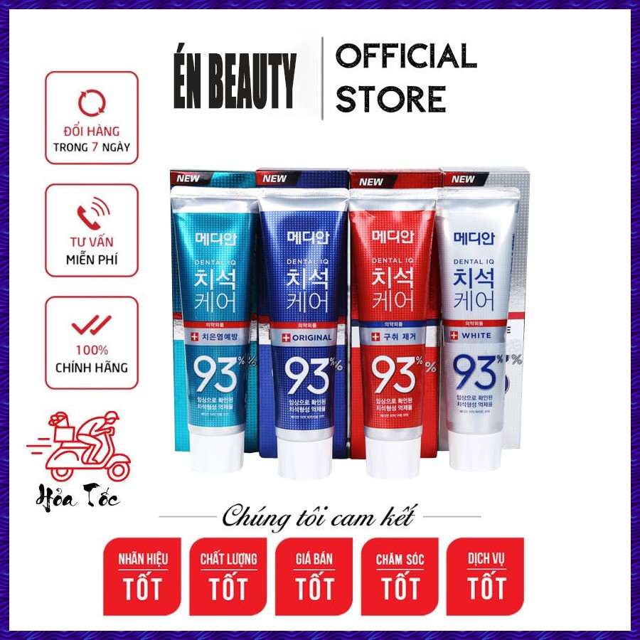 Kem Đánh Răng Median Dental IQ 93% Hàn Quốc 120g
