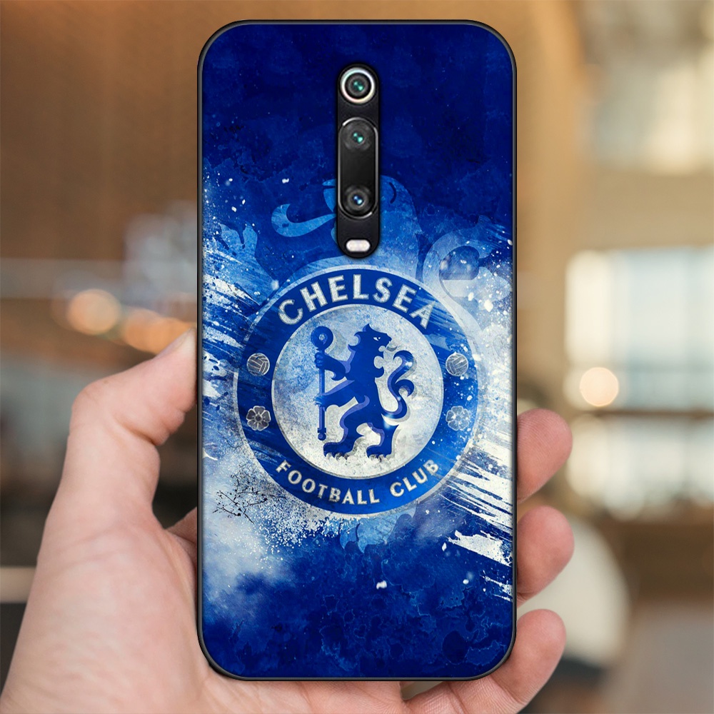 Ốp lưng Xiaomi K20, K20 Pro, Mi 9T viền đen in hình Chelsea FC