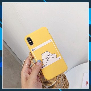 ⚡ ỐP LƯNG IPHONE ⚡ GẤU PANDA INSTA  ⚡