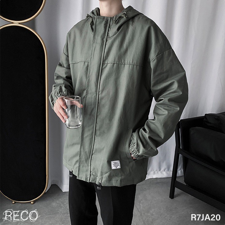 Áo khoác Hàn Quốc cao cấp dáng rộng nam nữ Jacket Loose R7JA20 Unisex, Oversize