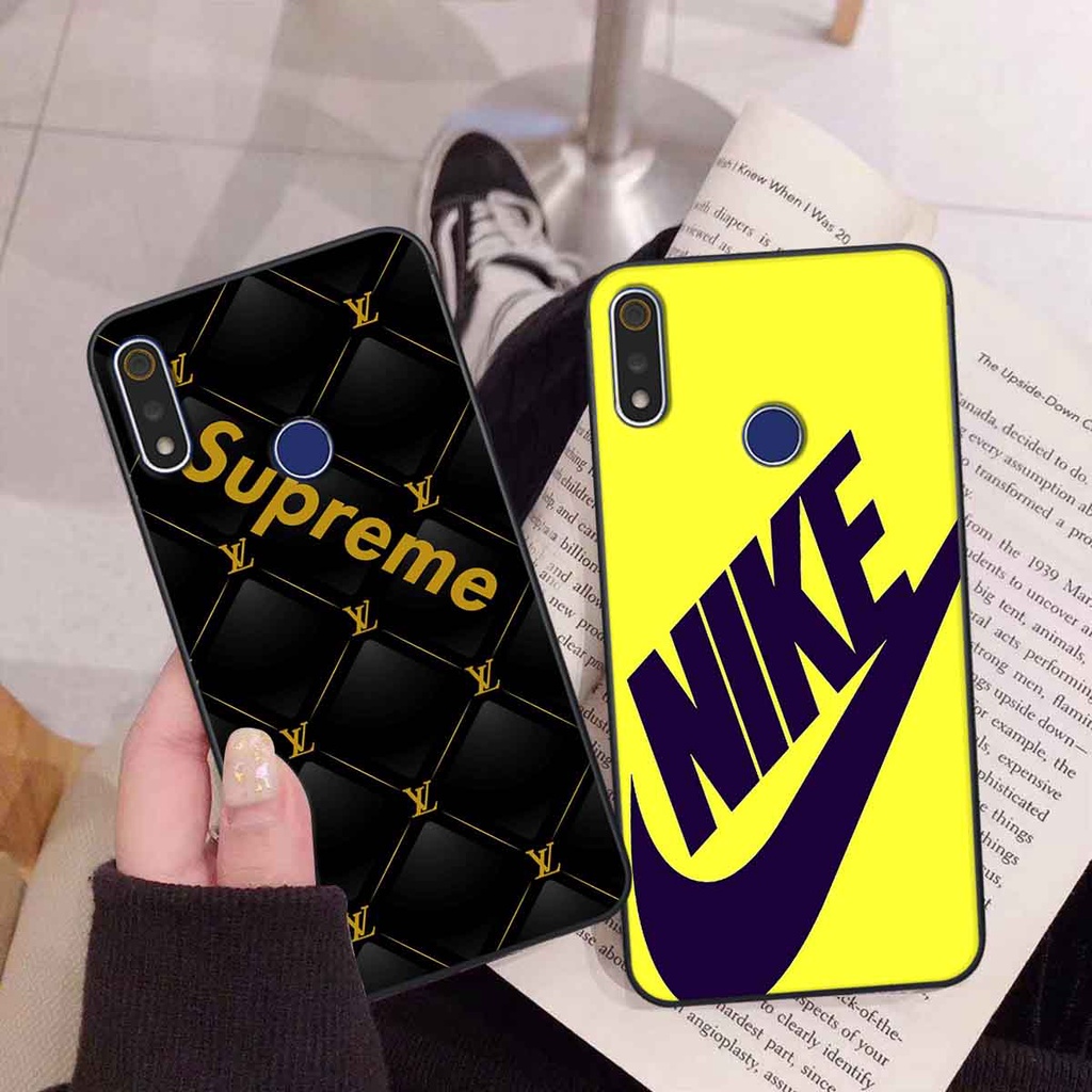 Ốp Realme 3 / 3 Pro in hình thương hiệu L.V, N.I.K.E cá tính, đẳng cấp