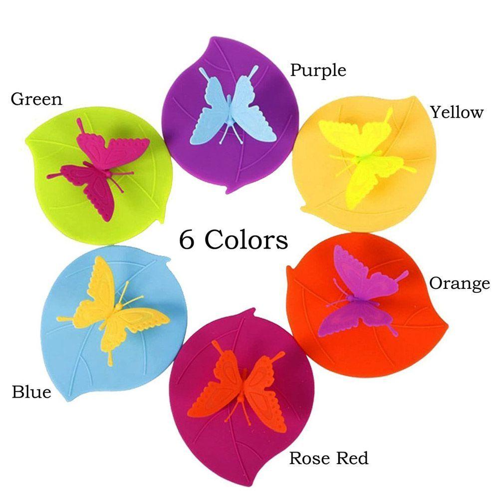 Nắp Đậy Cốc Cà Phê / Trà / Cà Phê Chống Bụi Kín Khí 6 Màu Thích Hợp Cho Người Lớn / Trẻ Em Ốp