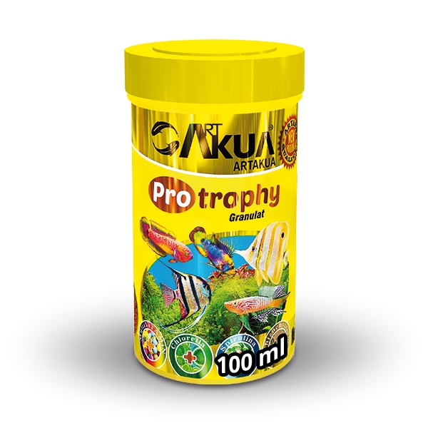 A5- ARTAKUA PROTROPHY-100g- Dạng hạt hạt siêu nhỏ (0.5 mm) cho các loài cá có miệng nhỏ và các loại cá Biển