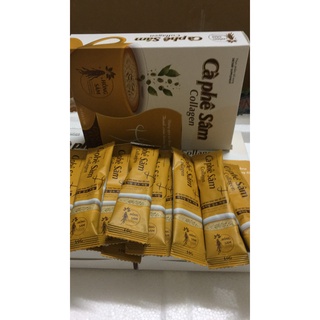 Cà phê sâm Collagen giảm cân hiệu quả - Dáng gọn eo thon ( Hộp 12 gói )