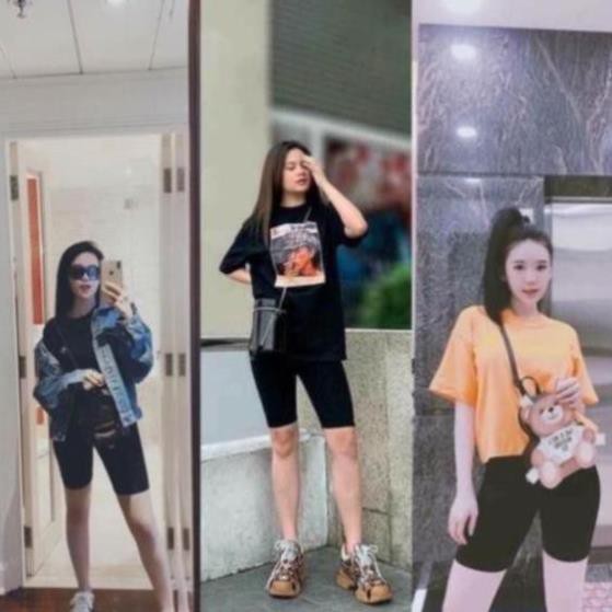 Quần Legging đùi, Legging Lửng Nữ nâng mông SIÊU HOT