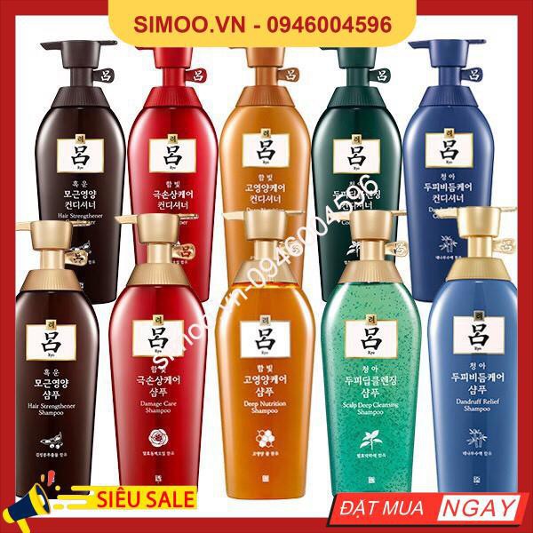 Dầu Gội Cao Cấp Đông Y Ngăn Ngừa Rụng Tóc Hàn Quốc Ryo 💥 ⚡ SẢN PHẨM CHÍNH HÃNG💥 ⚡