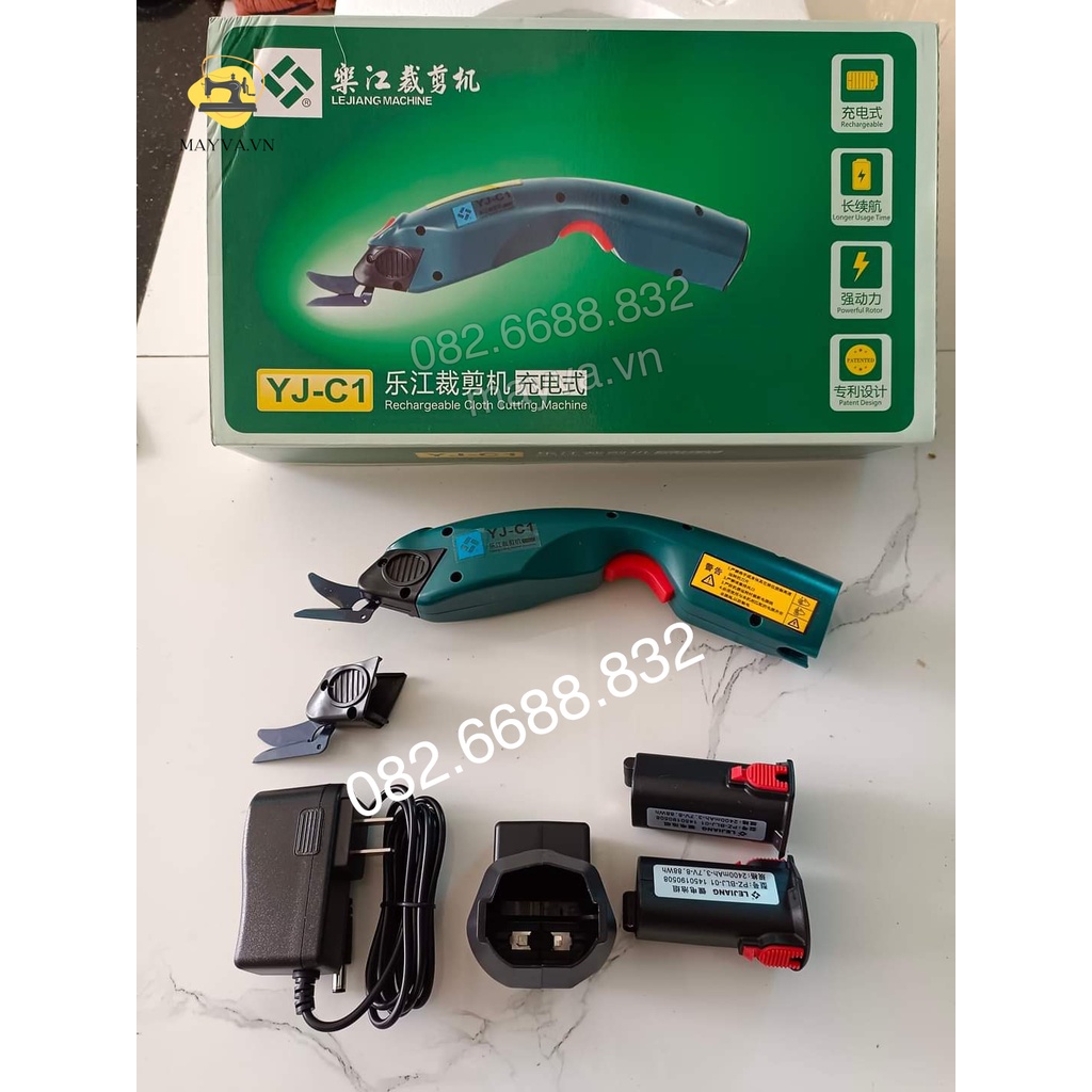 Máy cắt vải chạy bằng pin