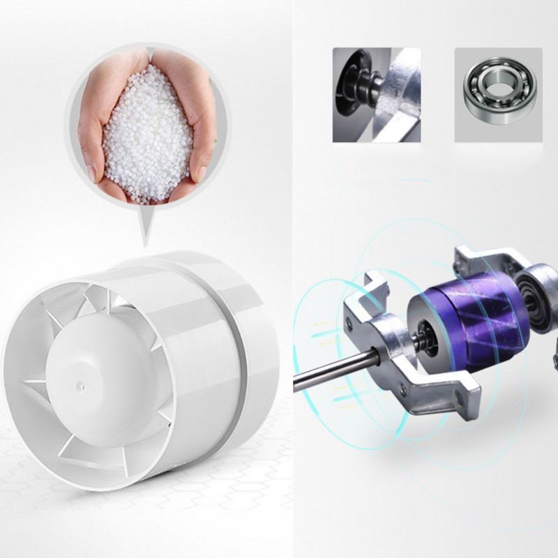 Quạt Thông Gió 4 &quot;Không Ồn