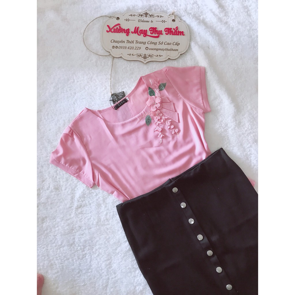 ÁO CÔNG SỞ THIÊU HOA | BigBuy360 - bigbuy360.vn