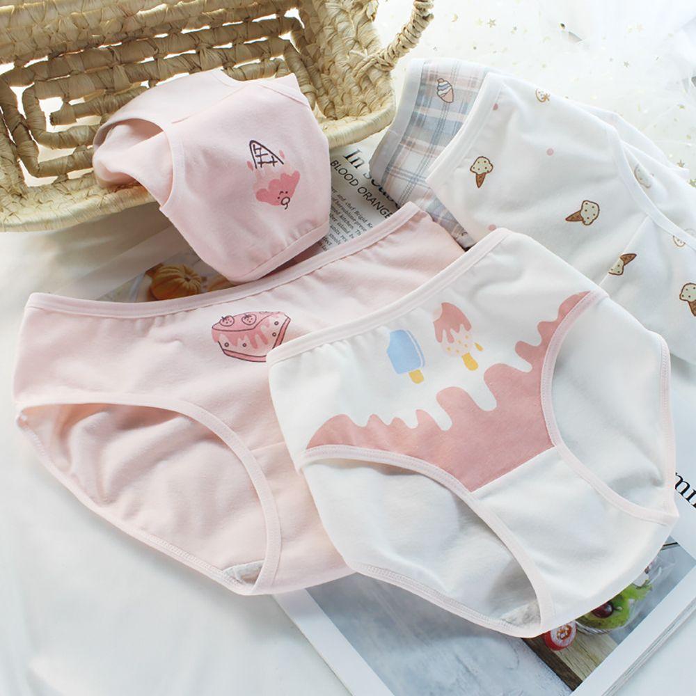 OCEANMAP Quần Lót Cotton Không Đường May Gợi Cảm Dành Cho Nữ