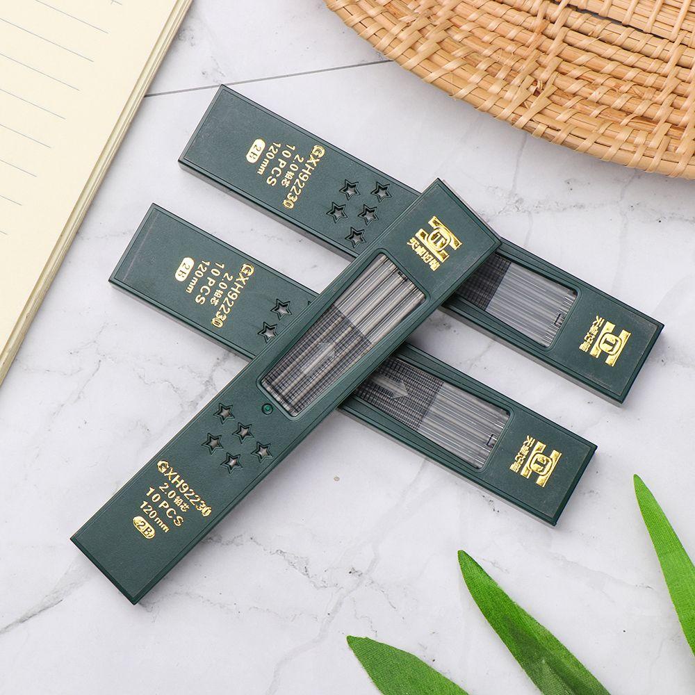 Set 10 Bút Chì 2B Thay Thế Bằng Nhựa Graphite Có Thể Xóa Được