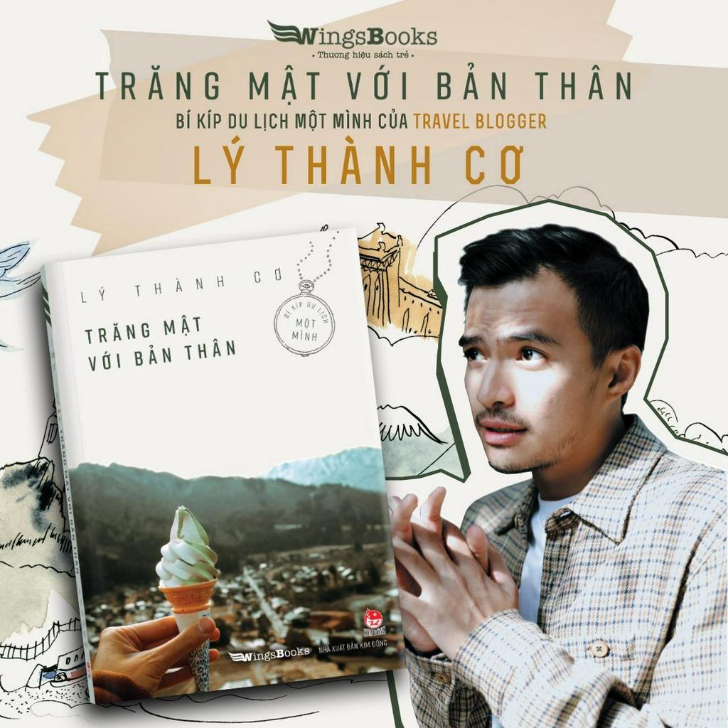 Sách Trăng Mật Với Bản Thân - Bí Kíp Du Lịch Một Mình - Tặng Kèm Postcard