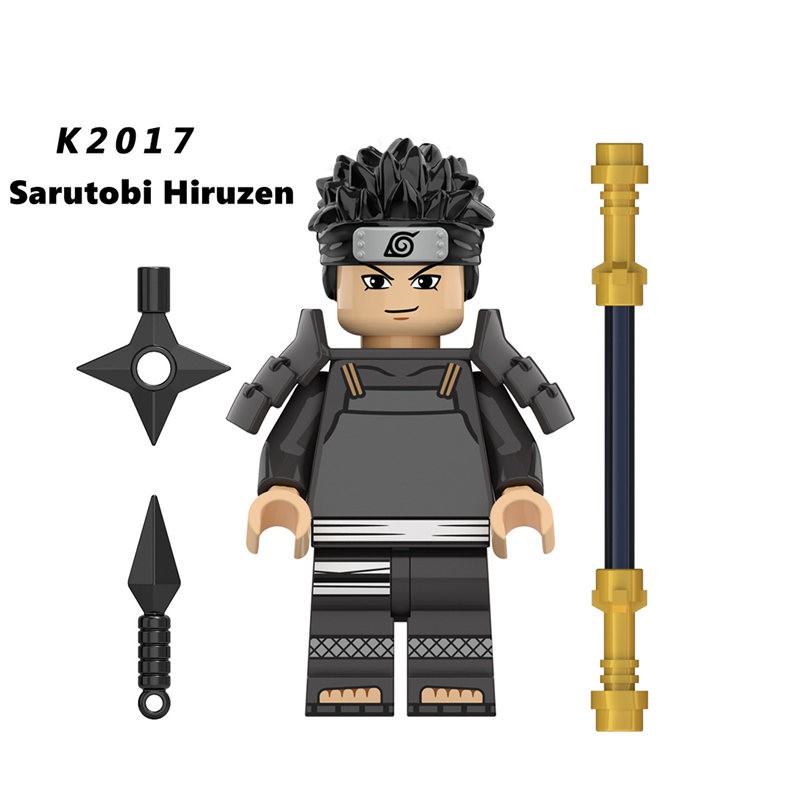 Mô hình đồ chơi lego nhân vật hoạt hình naruto aktski rock lee orochimaru vui nhộn độc đáo kdl803