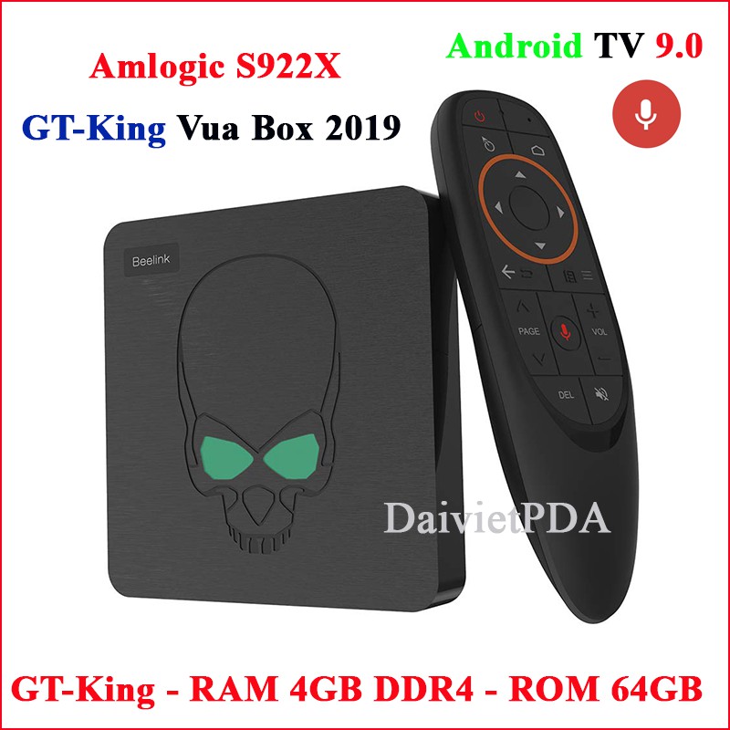 Beelink GT-King Android TV Box Amlogic S922X RAM 4GB DDR4 ROM 64GB