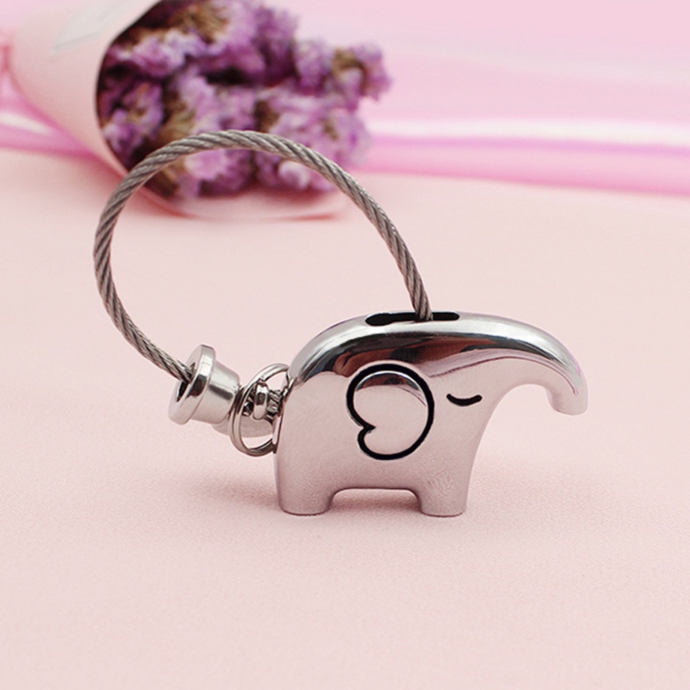 Móc Khóa Hình Voi Hoạt Hình Đáng Yêu