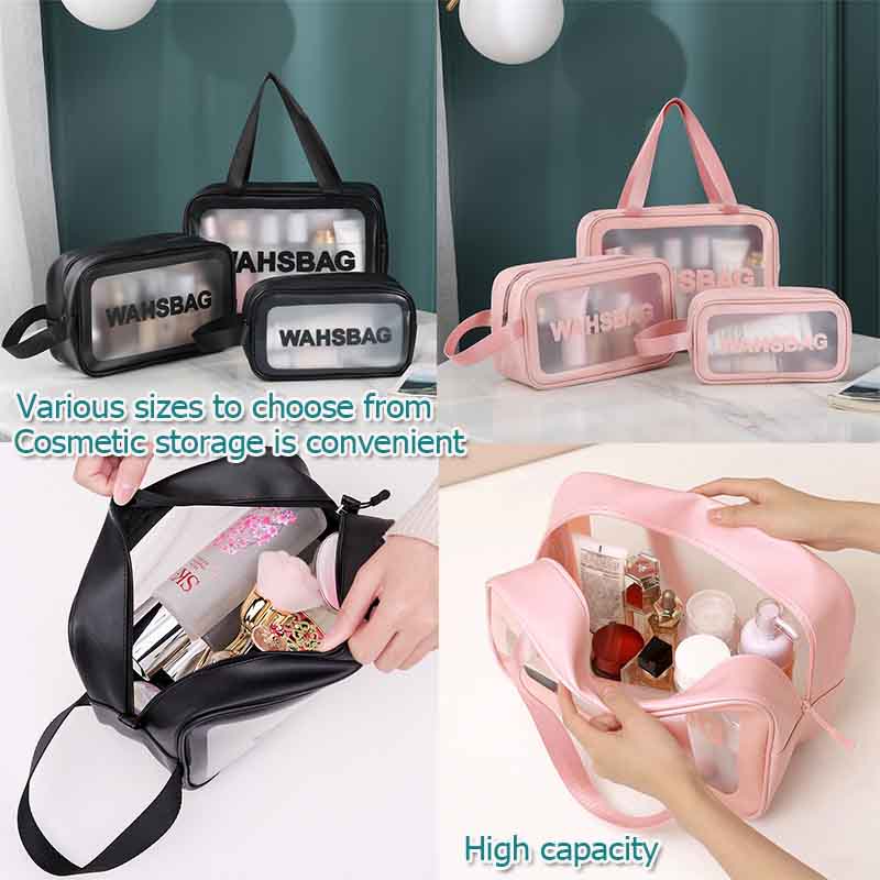 Túi Đựng Mỹ Phẩm / Đồ Trang Điểm Du Lịch Chống Thấm Nước Washbag Trong suốt
