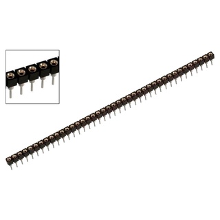 Lược cái lỗ tròn jump cái 2.54mm 40p