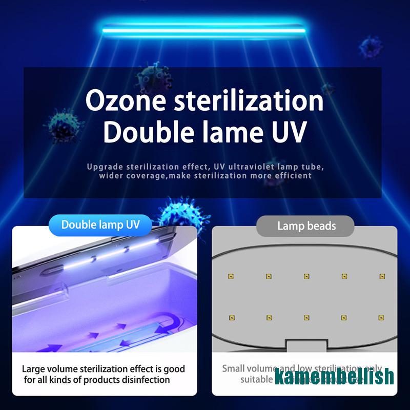 Mới Máy Khử Trùng Móng Tay 180s 99.9% Ozone