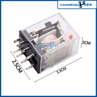 Relay Omron 220V-5A  8 chân cắm